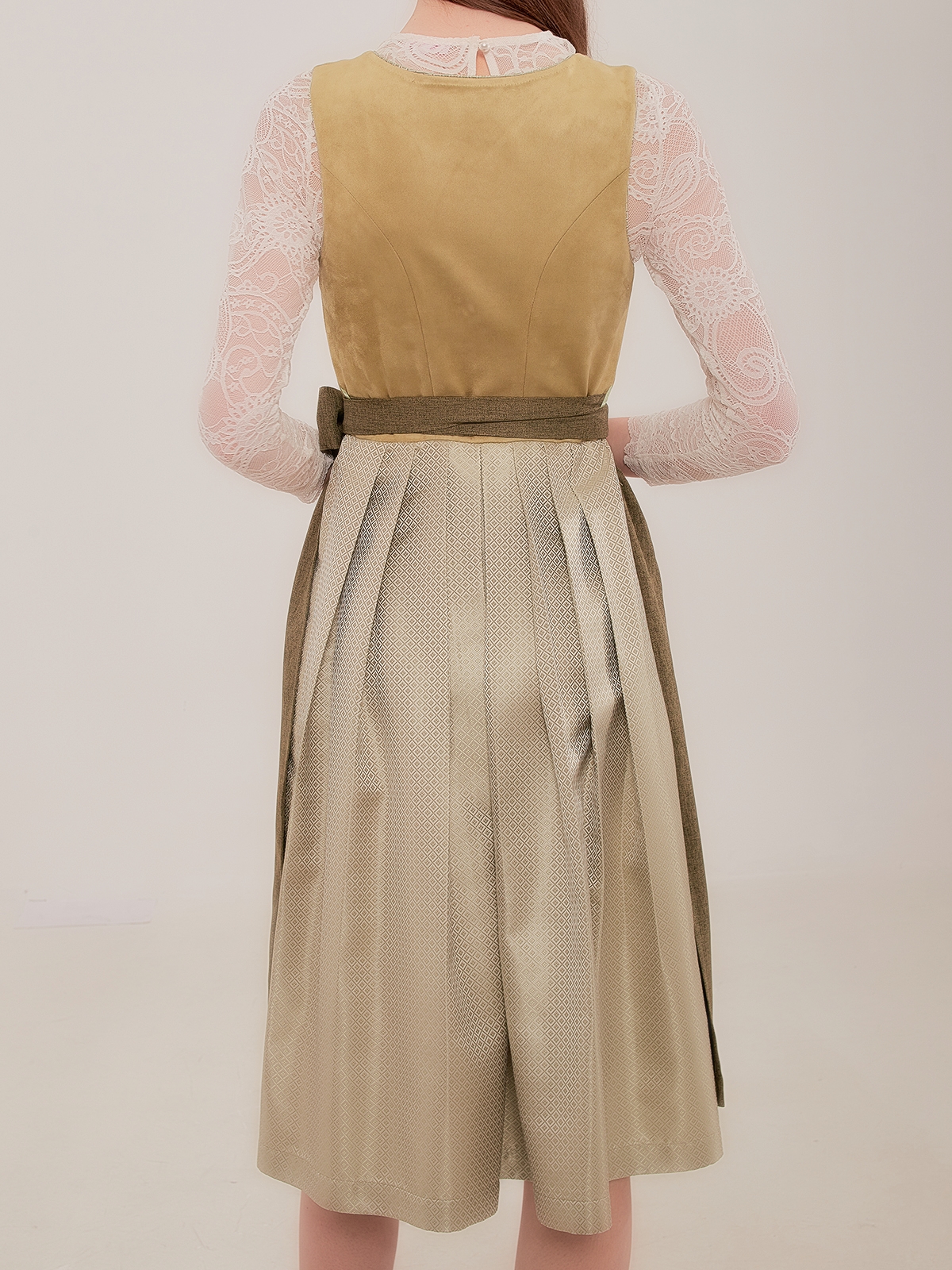 Dirndl günstig midi in Grün