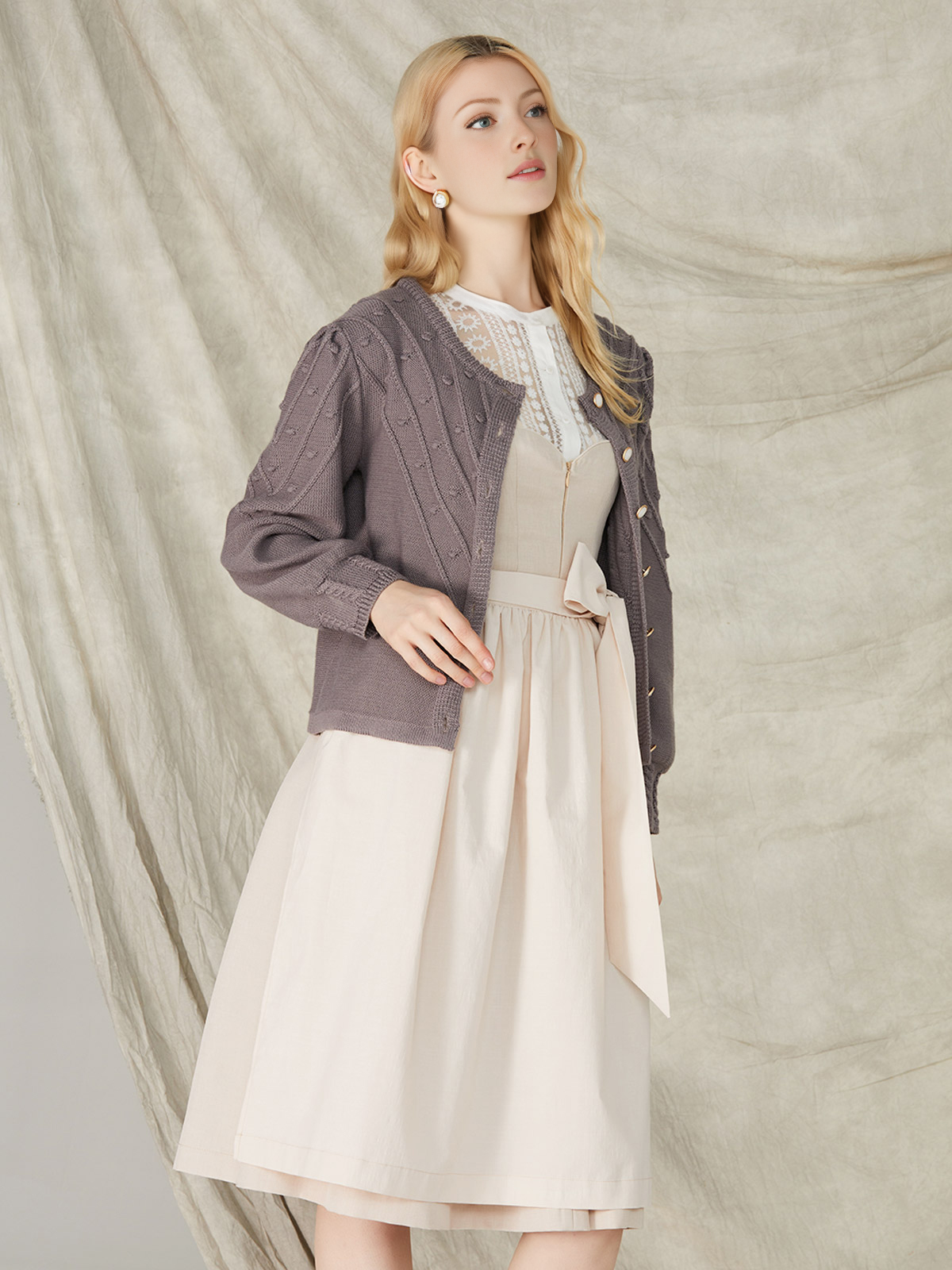 Dirndl Grün Beige