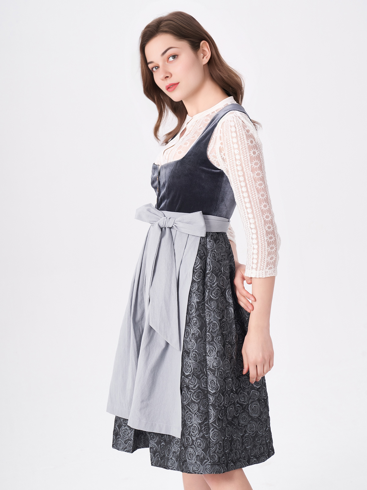 Dirndl in Blau