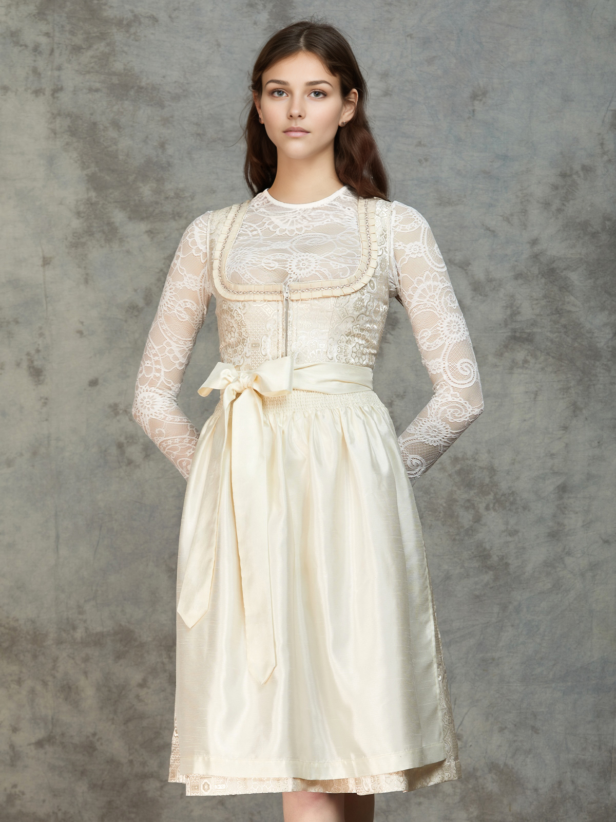 Dirndl Babyblau in eleganter Ausführung