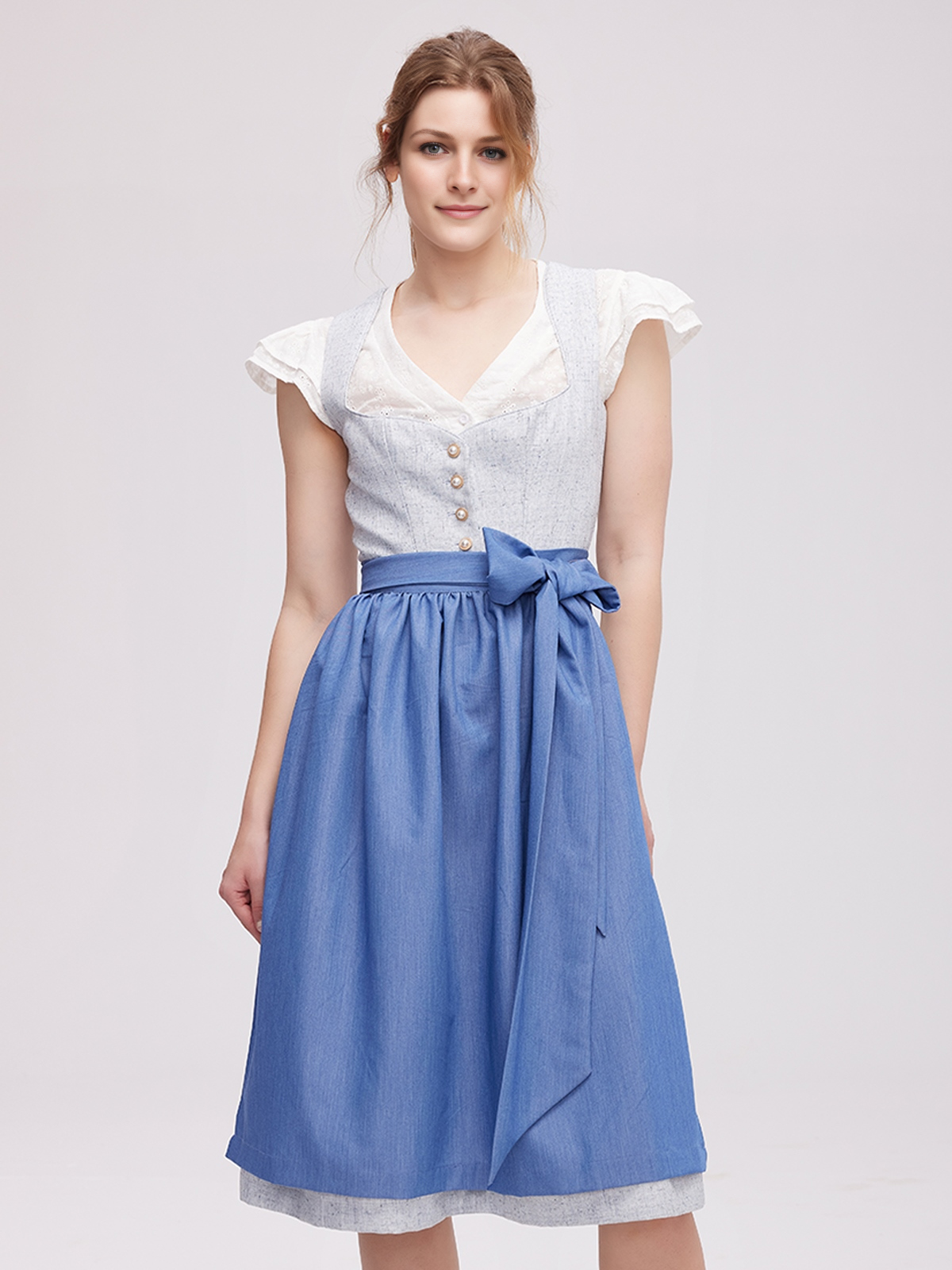 Dirndl in Blau