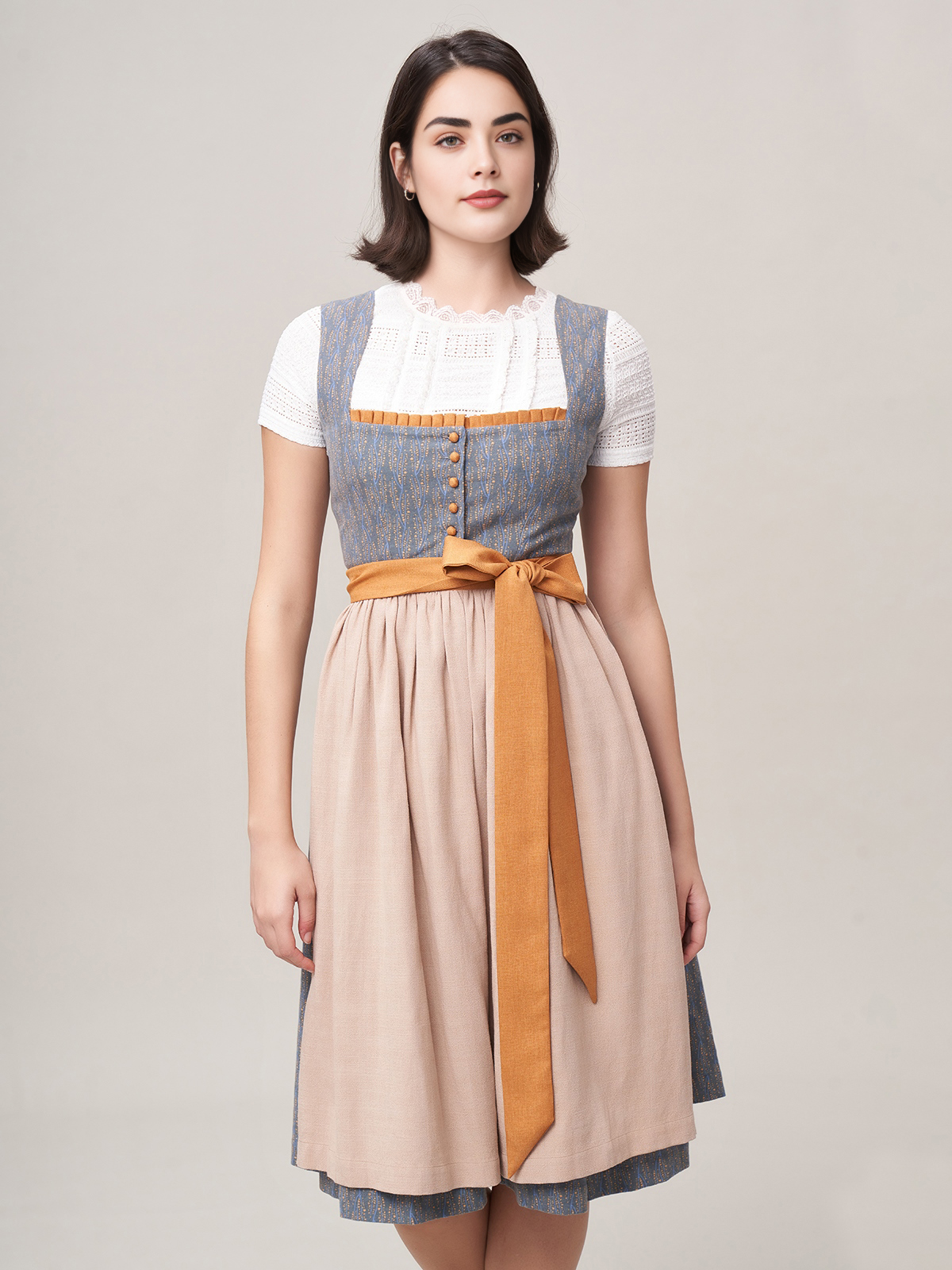 Dirndl in Blau – Traditioneller Stil mit modernem Touch