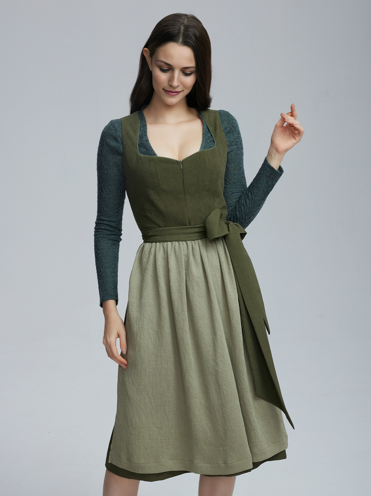 Dirndl in Grün – perfekt für Naturliebhaber